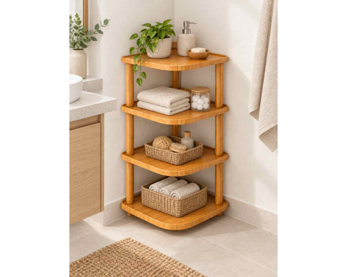 Угловая этажерка Настасья