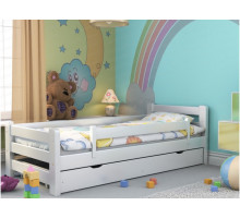 Кровать детская К - 127 с бортиком