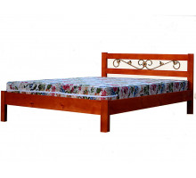 Кровать Икея с ковкой