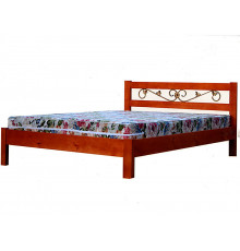 Кровать Икея с ковкой